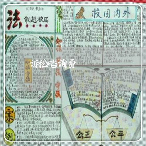 诉讼咨询费 诉讼咨询费
