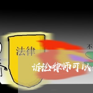 诉讼律师可以去房地产公司吗