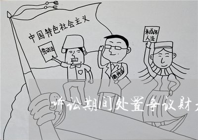 诉讼期间处置争议财产