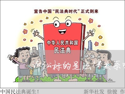 诉讼标的是法律关系吗 诉讼标的是法律关系吗