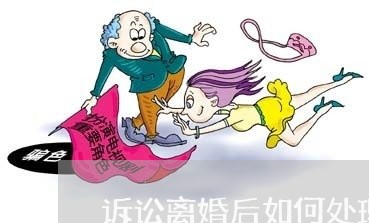 诉讼离婚后如何处理