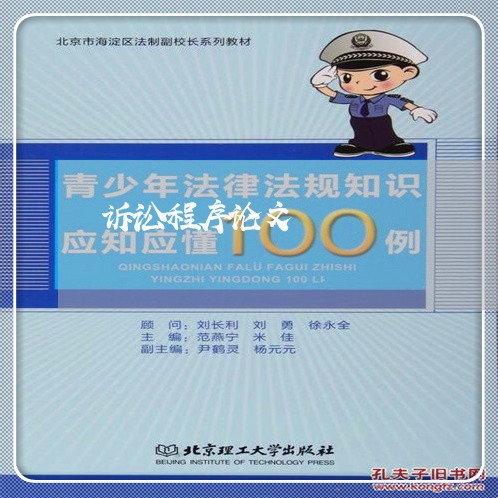 诉讼程序论文