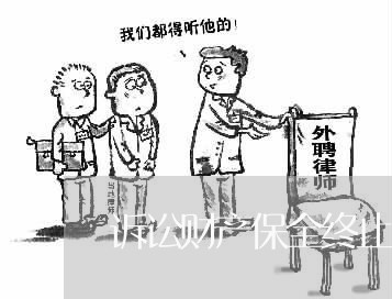 诉讼财产保全终止的情形 诉讼财产保全终止的情形