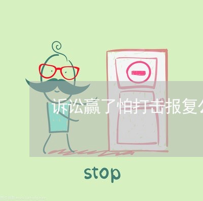 诉讼赢了怕打击报复公安局备案
