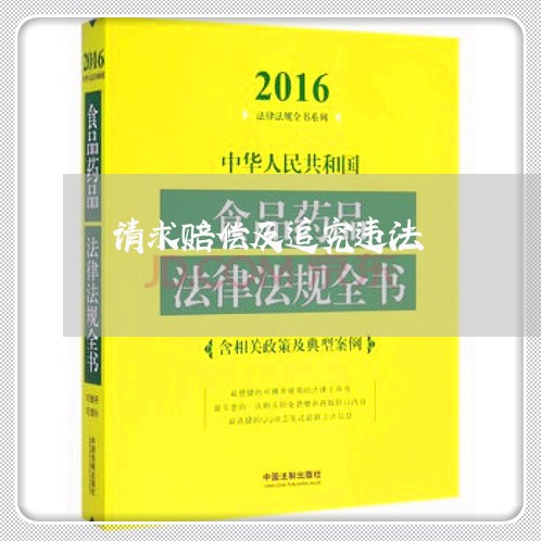 请求赔偿及追究违法 请求赔偿及追究违法