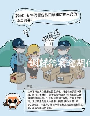 调解结案逾期付款的后果 调解结案逾期付款的后果