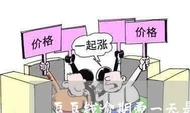 豆豆钱逾期费一天是多少/2023061871513