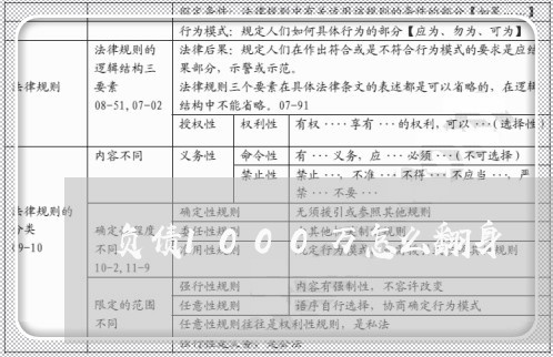 负债1000万怎么翻身/2023012929414