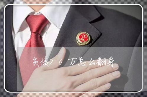 负债70万怎么翻身/2023030260693