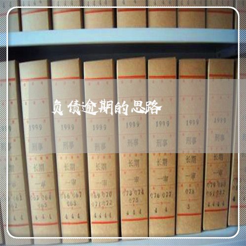 负债逾期的思路 负债逾期的思路