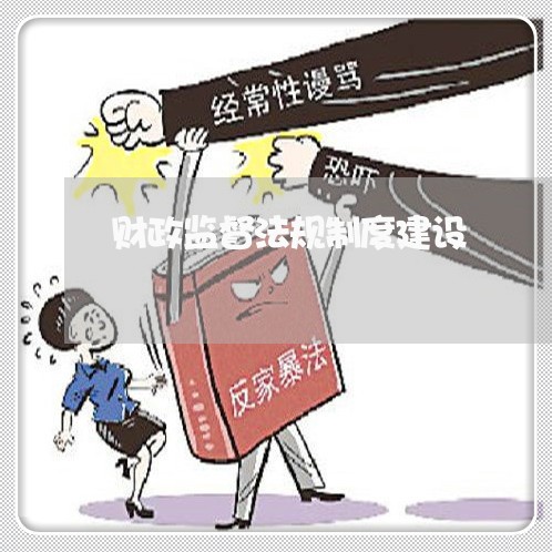 财政监督法规制度建设 财政监督法规制度建设