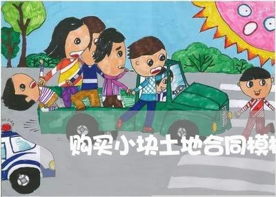 购买小块土地合同模板怎么写/2023022661594 购买小块土地合同模板怎么写/2023022661594