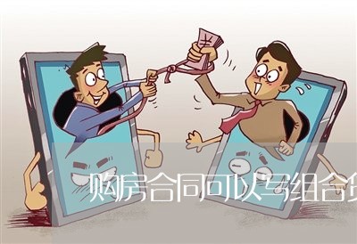 购房合同可以写组合贷吗/2023022694147