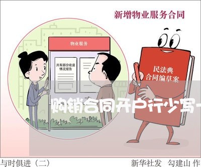 购销合同开户行少写一个字/2023061662693 购销合同开户行少写一个字/2023061662693