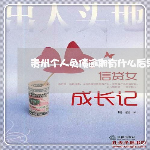 贵州个人负债逾期有什么后果 贵州个人负债逾期有什么后果
