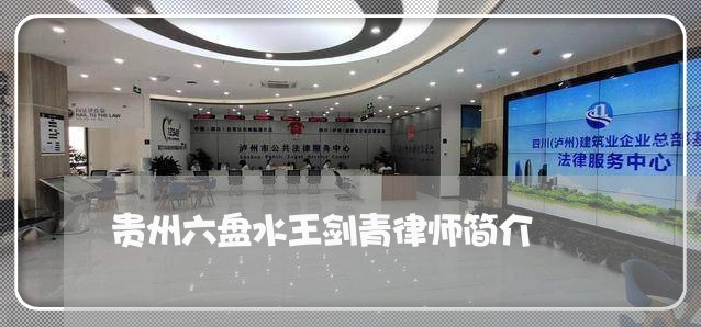 贵州六盘水王剑青律师简介