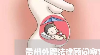 贵州外聘法律顾问哪家好/2023061772704