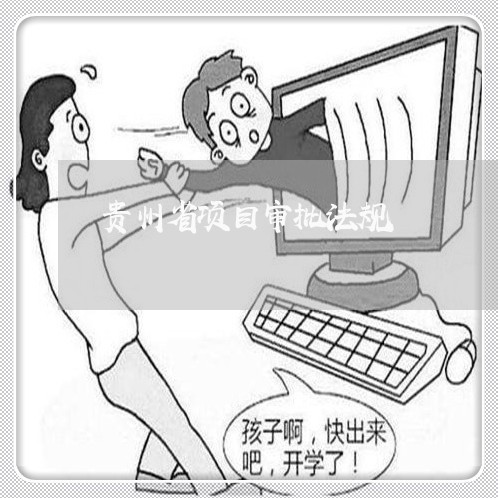 贵州省项目审批法规 贵州省项目审批法规
