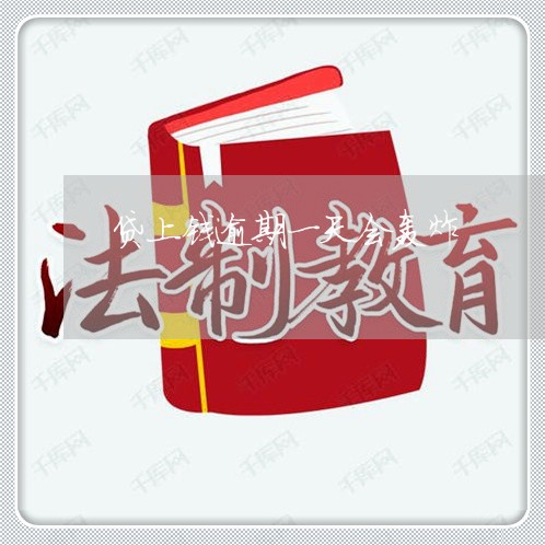 贷上钱逾期一天会轰炸