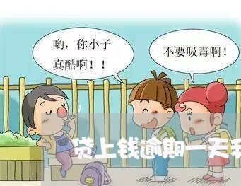 贷上钱逾期一天利息