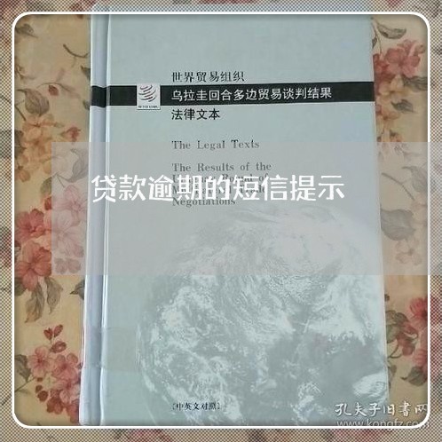 贷款逾期的短信提示