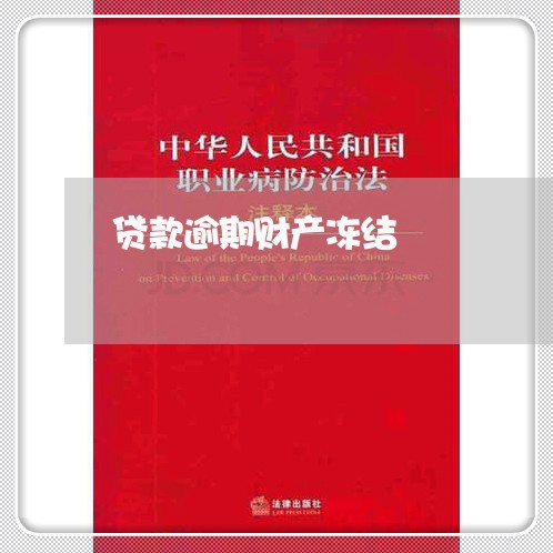 贷款逾期财产冻结 贷款逾期财产冻结