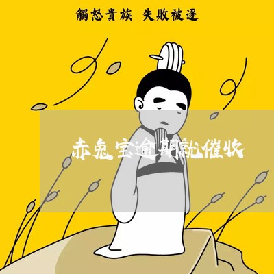 赤兔宝逾期就催收