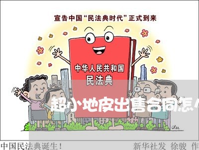 超小地皮出售合同怎么写/2023022662694 超小地皮出售合同怎么写/2023022662694