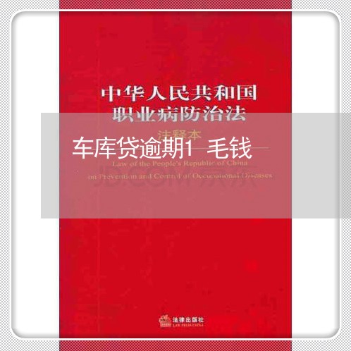 车库贷逾期1毛钱