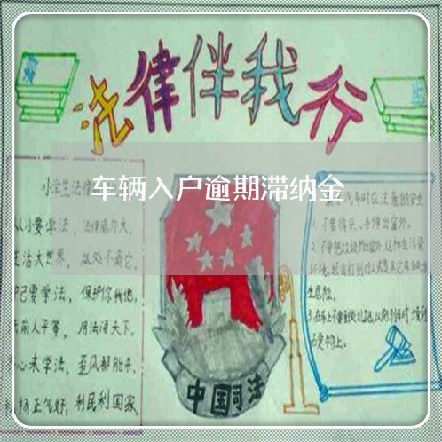 车辆入户逾期滞纳金