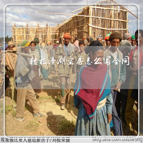 转租清湖空房怎么写合同/2023022705938