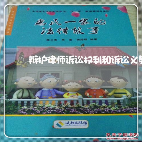 辩护律师诉讼权利和诉讼义务 辩护律师诉讼权利和诉讼义务