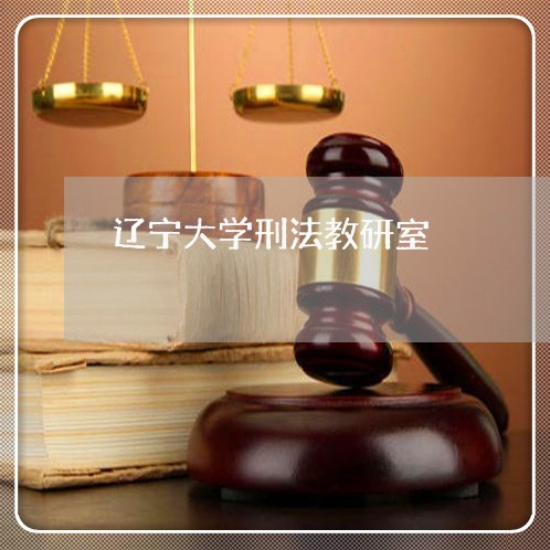 辽宁大学刑法教研室