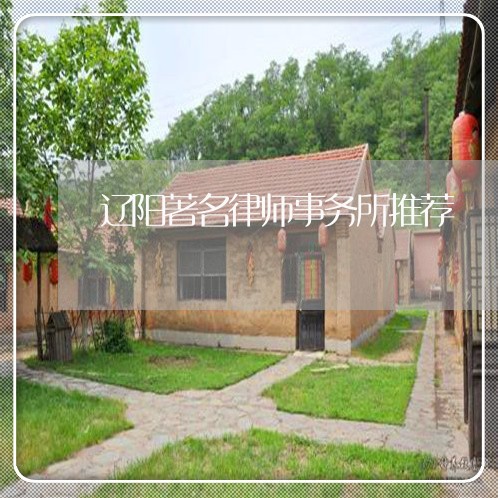 辽阳著名律师事务所推荐