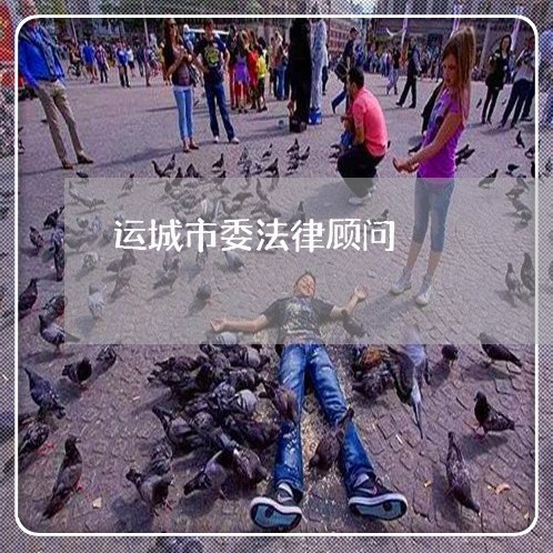 运城市委法律顾问