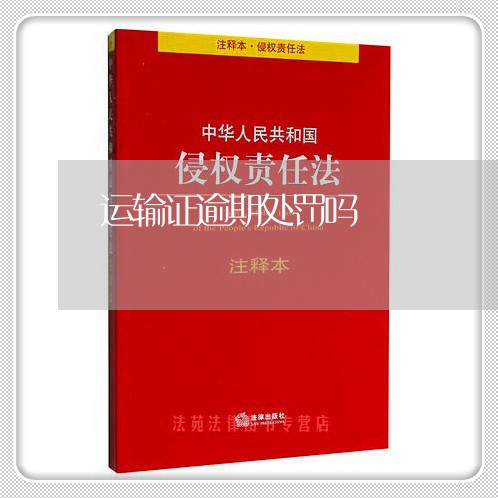 运输证逾期处罚吗