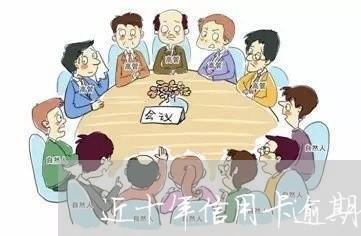 近十年信用卡逾期金额 近十年信用卡逾期金额