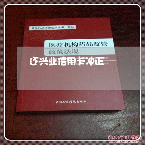 还兴业信用卡冲正/2023090669383