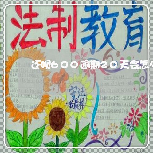 还呗600逾期20天会怎么样