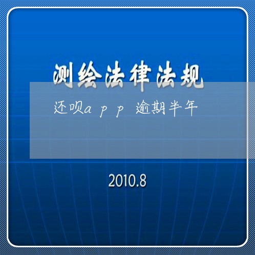 还呗app逾期半年/2023020562816