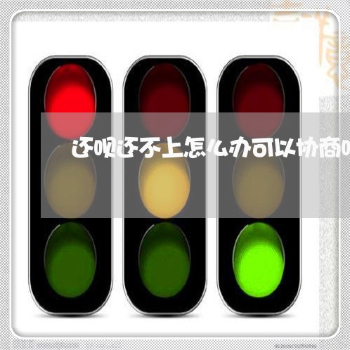 还呗还不上怎么办可以协商吗/2023022769460 还呗还不上怎么办可以协商吗/2023022769460