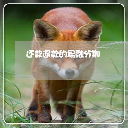 还款退款的易融分期