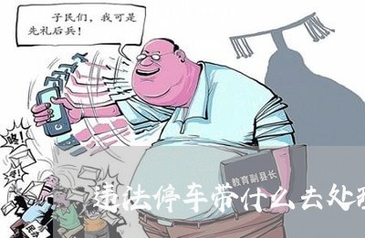 违法停车带什么去处理 违法停车带什么去处理