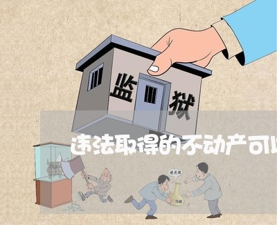 违法取得的不动产可以出资吗 违法取得的不动产可以出资吗
