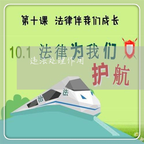 违法处理作用 违法处理作用