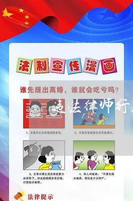 违法律师行政处罚听证会流程