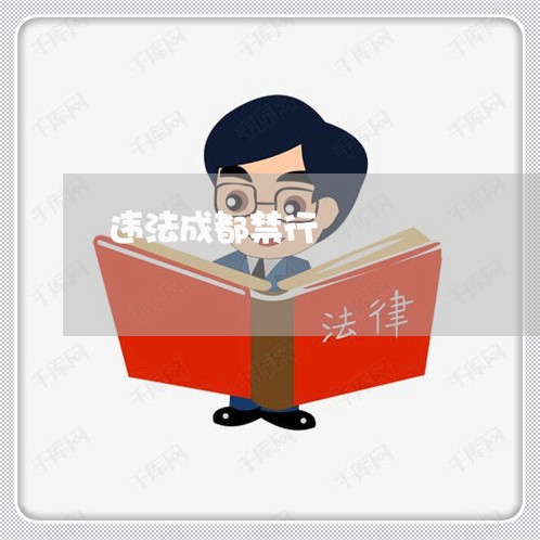 违法成都禁行 违法成都禁行