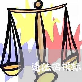 违法招投标办法如何处置