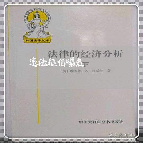 违法短信曝光