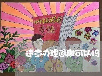 违章办理逾期可以吗